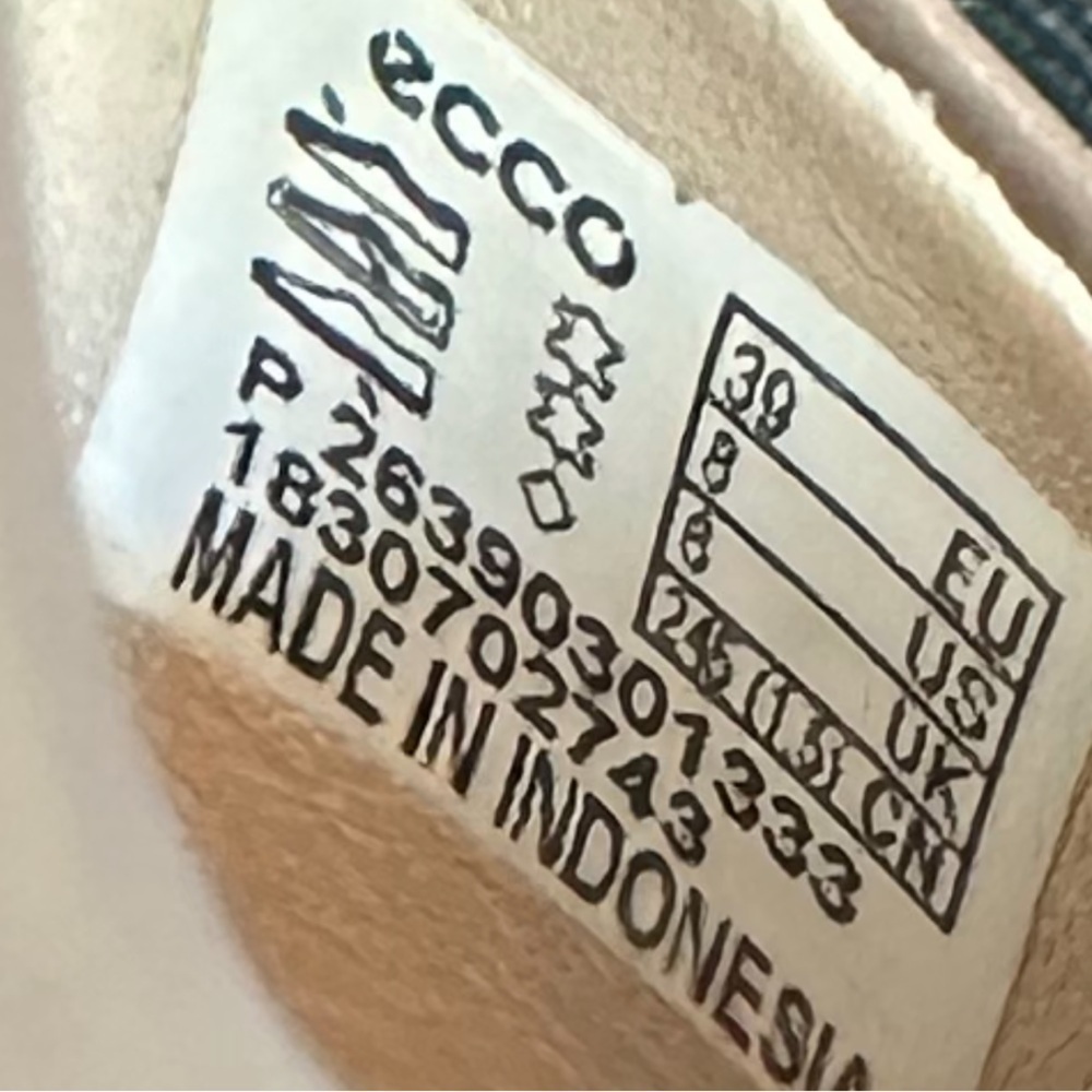 NEW ECCO Shape 45 Dress Pumps Mauve | Comfort Leather Work Shoe | US8 EU39 - Picture 10 of 10